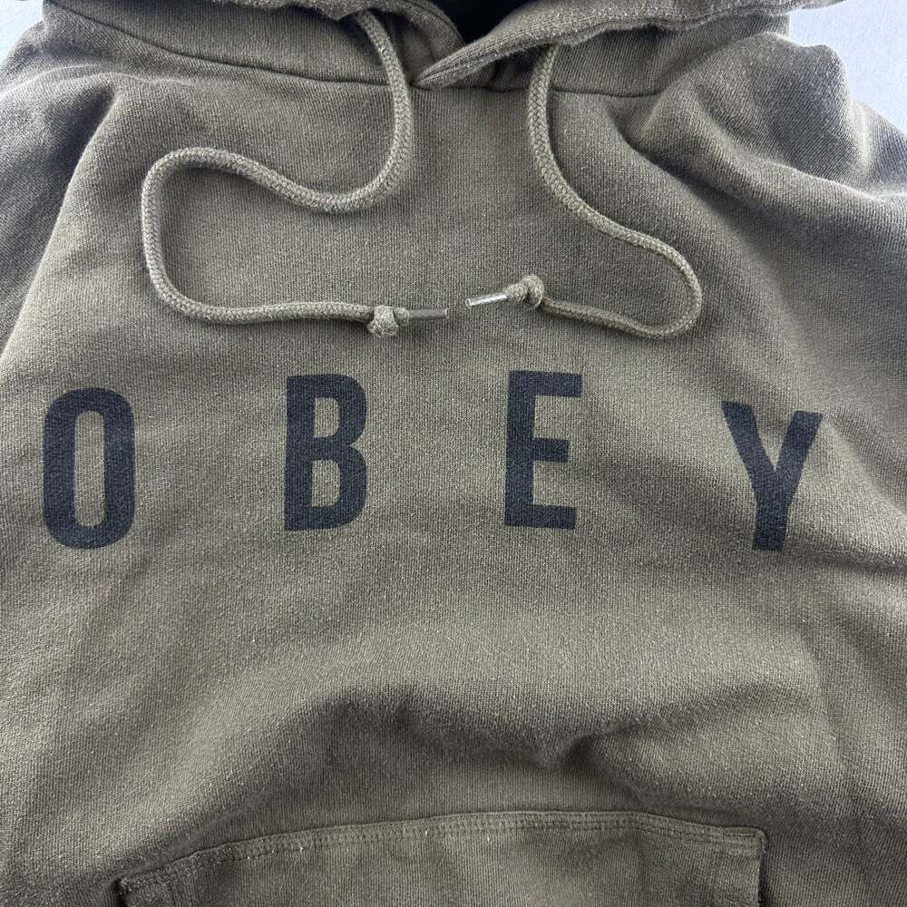 Obey Worldwide Collegiate Pigment Pullover Hoodie - Picture 2 of 8